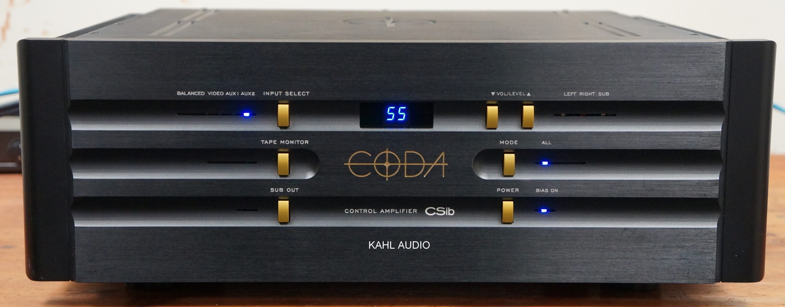 Coda CSiB V1 integrated amp. Lots of positive reviews. $6,000 MSRP – Kahl  Audio