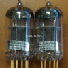 Tung Sol 12AX7 tubes, set of 2. Gold pins! NOS. $68 MSRP - Image 5